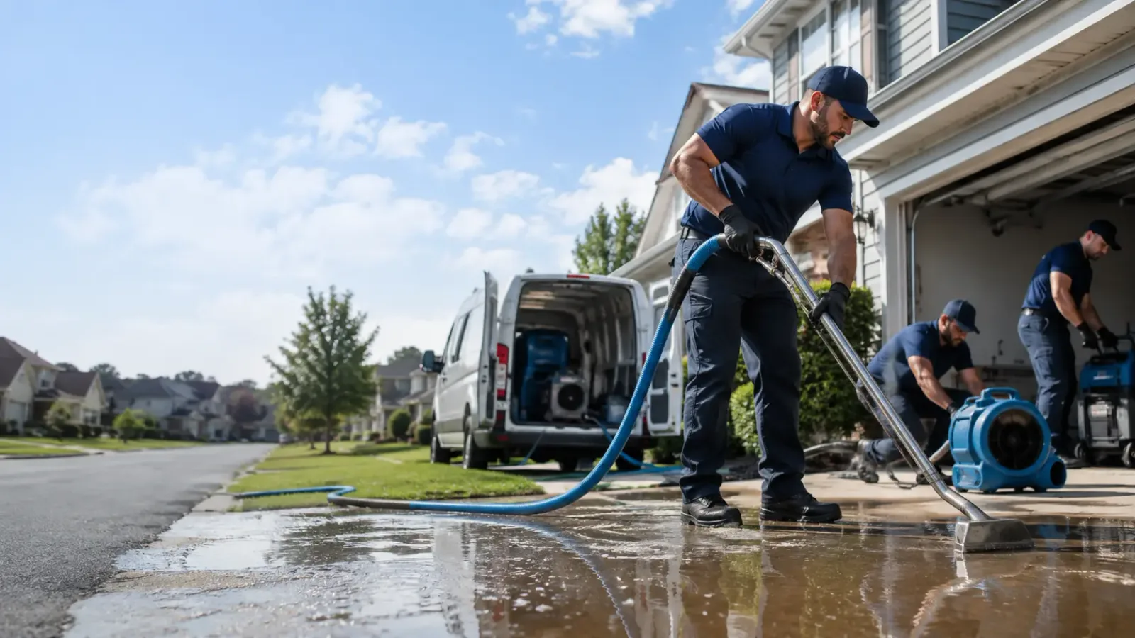 Flood Damage Restoration in South China, ME